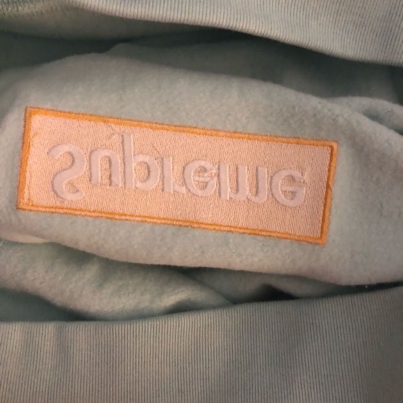 Supreme Ice Blue Bogo Hoodie - Picture 8 of 8
